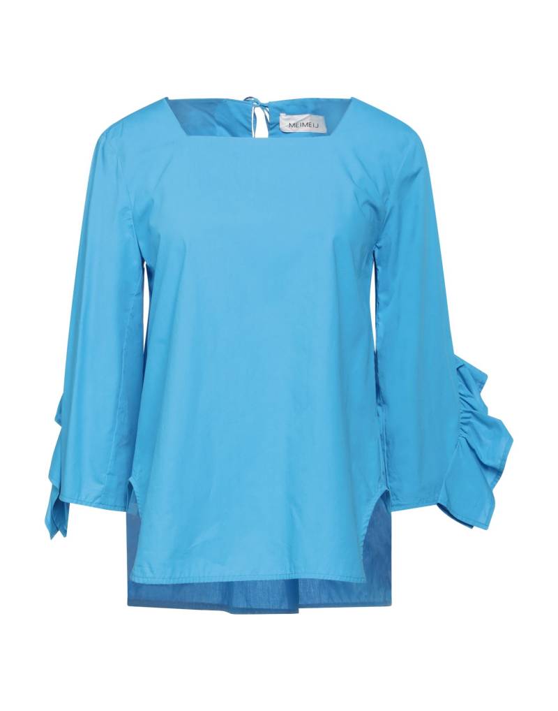 MEIMEIJ Top Damen Azurblau von MEIMEIJ