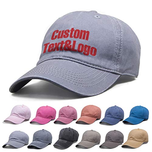 MEINAMI EIN Hut Baseballkappe waschbare Leinwand personalisierte Individualisiert bestickte Hut von MEINAMI