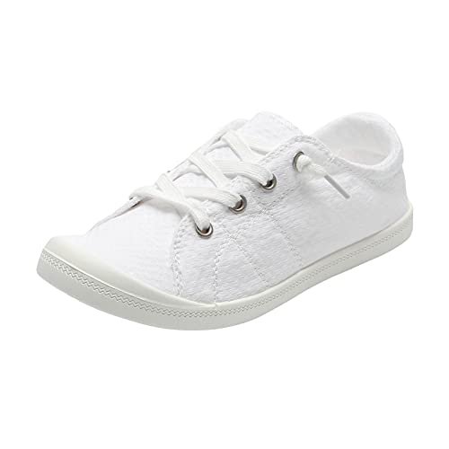 MEIPIQI Damenschuhe atmungsaktive Sportschuhe Segeltuchschuhe Bequeme Flache Schuhe Liebesschuhe Freizeitschuhe Arbeitsschuhe Herren, von MEIPIQI