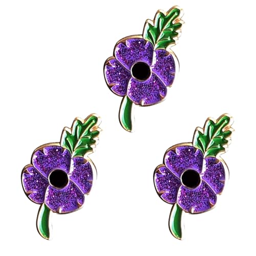 MEISH Anstecknadel mit Mohnblumen-Motiv, 3 Stück, mit Aufschrift "Lest We Forget", Schmuck für Damen und Herren MEISH Anstecknadel mit Mohnblumen-Motiv, 3 Stück, mit Aufschrift "Lest We Forget", Schmuck für Damen und Herren von MEISH