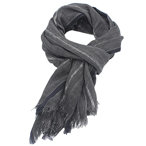 MEISHINE 190 * 90cm Herbst Winter Herren Baumwolle Gemischt Schal Mode Drucken Schal Herren Halstuch Basic Scarf (Style 5) von MEISHINE