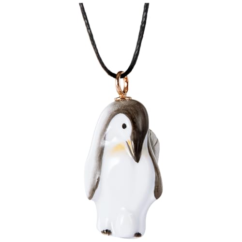 MEISSEN Porzellan Anhänger Pinguin Halbrelief Schmuckanhänger von MEISSEN