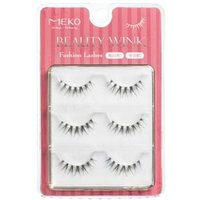 MEKO - Beauty Wink Fashion Lashes I-024 Long Style 3 Pairs von MEKO