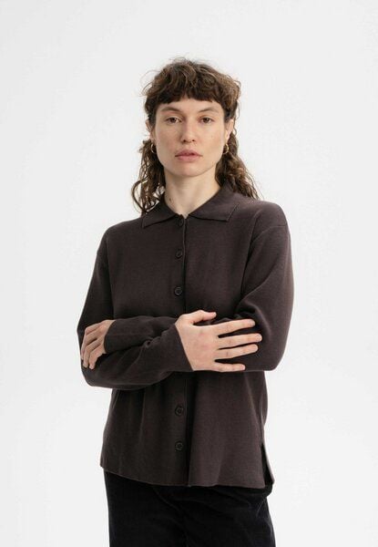 Feinstrick Cardigan ULUPI | von MELA | Fairtrade & GOTS zertifiziert von MELA