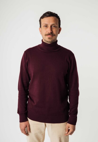 Feinstrick Rollkragenpullover KANJA | von MELA | Fairtrade & GOTS zertifiziert von MELA