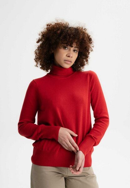 Feinstrick Rollkragenpullover MAYURA | von MELA | Fairtrade & GOTS zertifiziert von MELA