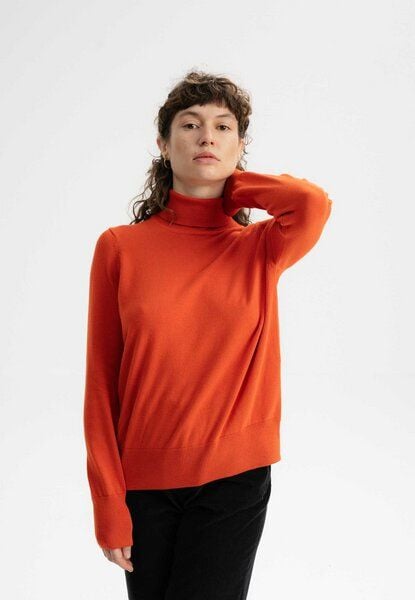 Feinstrick Rollkragenpullover MAYURA | von MELA | Fairtrade & GOTS zertifiziert von MELA