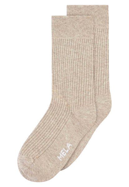 Gerippte Socken 2er Pack | von MELA | Fairtrade & GOTS zertifiziert von MELA