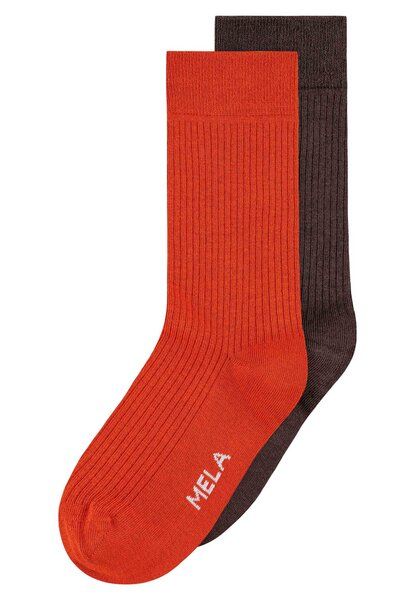 Gerippte Socken 2er Pack | von MELA | Fairtrade & GOTS zertifiziert von MELA
