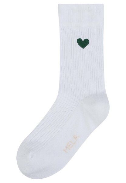 Gerippte Socken Stickerei 1er Pack | von MELA | Fairtrade & GOTS zertifiziert von MELA