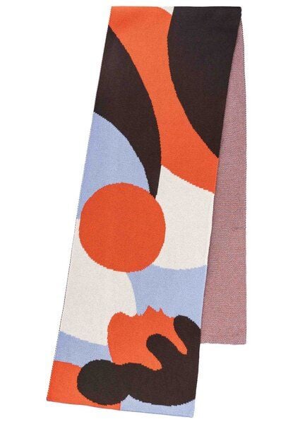 Jacquard Rippstrick Schal Artist Edition Maggie | von MELA | Fairtrade & GOTS zertifiziert von MELA