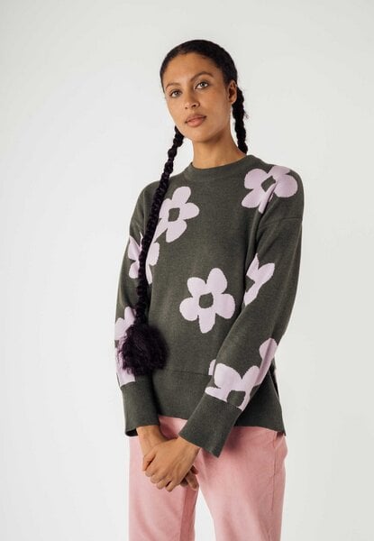 Jacquard Strickpullover FAIZA | von MELA | Fairtrade & GOTS zertifiziert von MELA