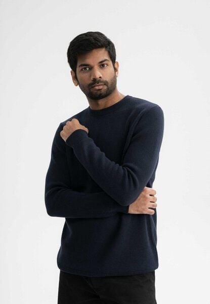 Jacquard Strickpullover MANAV | von MELA | Fairtrade & GOTS zertifiziert von MELA