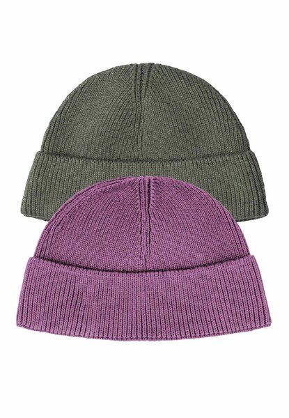 Kurze Rippstrick Mütze RAFI Bundle | von MELA | Fairtrade & GOTS zertifiziert von MELA