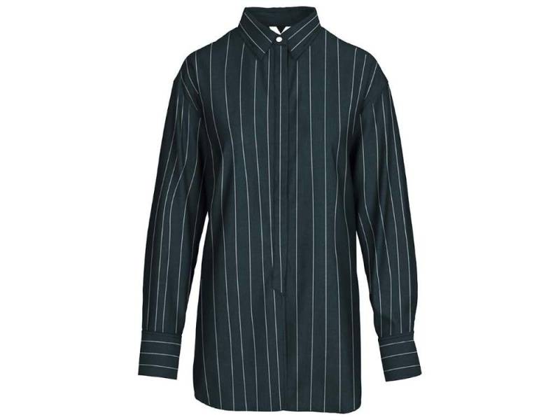 MELA Longbluse MELA Bio-Damen-Oversized-Bluse 'Tanu' mit versteck von MELA