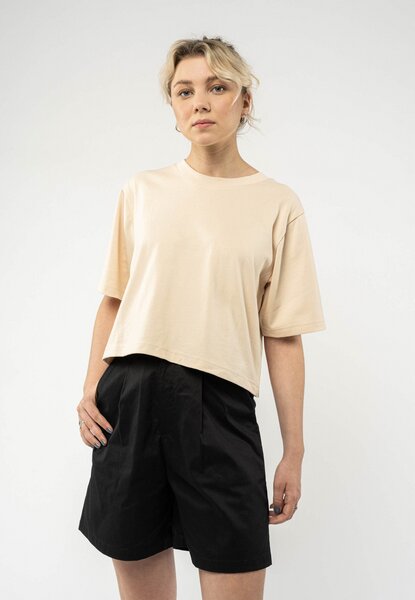 Cropped T-Shirt JANDRA | von MELA | Fairtrade & GOTS zertifiziert von MELA