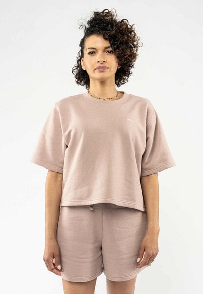 French Terry Cropped T-Shirt DEEPALI | von MELA | Fairtrade & GOTS zertifiziert von MELA