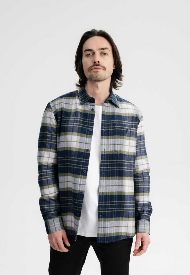 MELA Flanellhemd Herren Flanell Shirt SAHEL clean von MELA