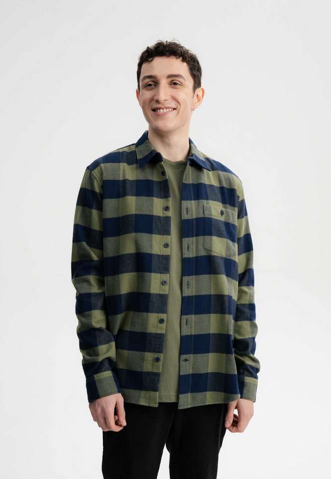 MELA Flanellhemd Herren Flanell Shirt SAHEL clean von MELA