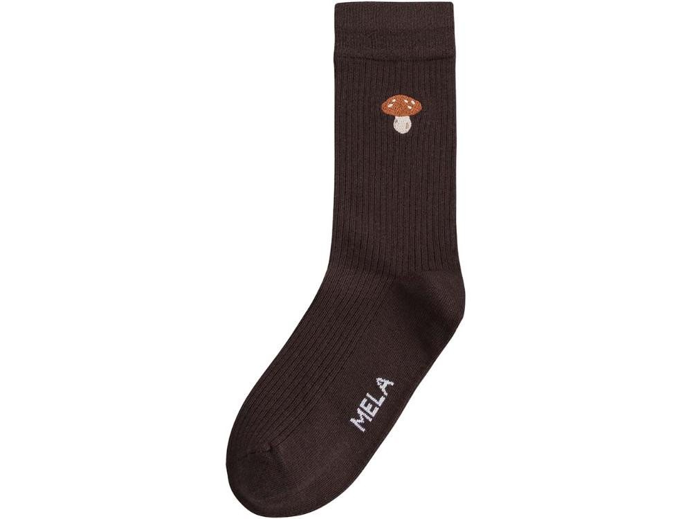 MELA Füßlinge MELA Bio-Socken 'Mushroom', gerippt von MELA