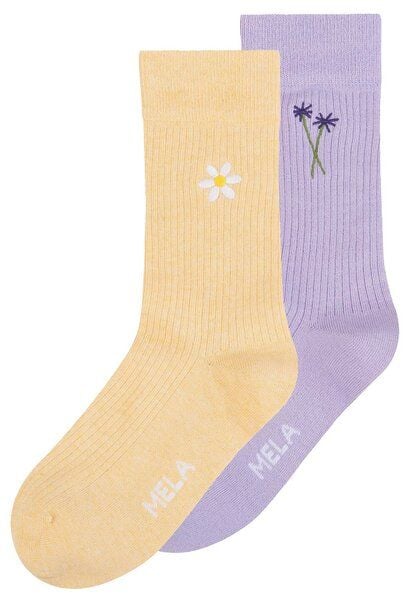 MELA Gerippte Socken Stickerei Bundle von MELA