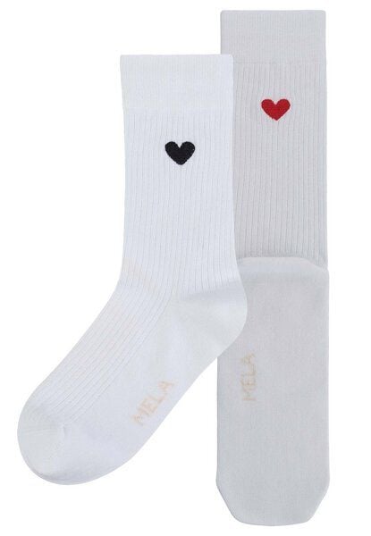MELA Gerippte Socken Stickerei Bundle von MELA