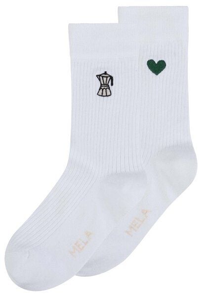 MELA Gerippte Socken Stickerei Bundle von MELA