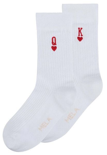 MELA Gerippte Socken Stickerei Bundle von MELA
