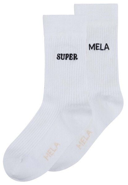 MELA Gerippte Socken Stickerei Bundle von MELA