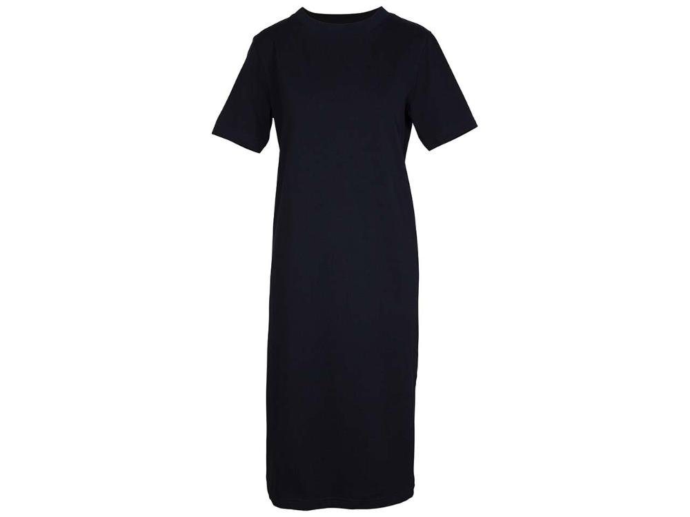 MELA Jerseykleid MELA Bio-Damen-Kleid 'LATIKA' mit Beinschlitz aus von MELA