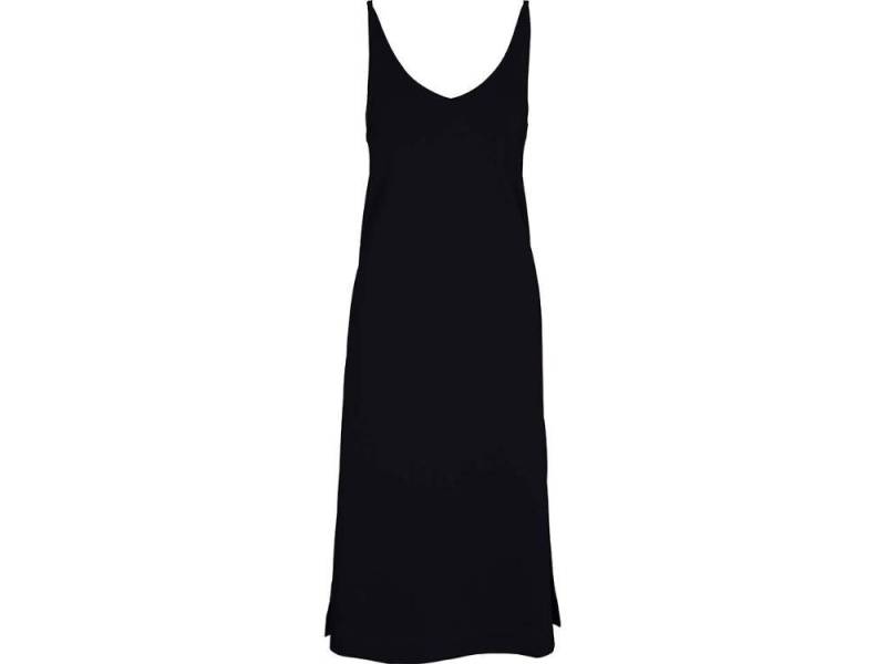 MELA Jerseykleid MELA Bio-Damen-Midi-Kleid 'SADHANA' mit tiefem Rüc von MELA