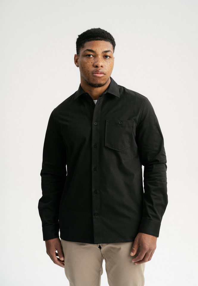 MELA Langarmhemd Herren Twill Hemd ASHUTOSH clean von MELA
