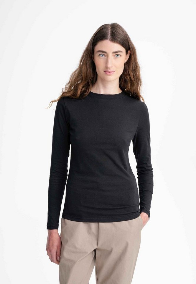 MELA Langarmshirt Damen Basic Langarmshirt DHIVYA MELA Langarmshirt Damen Basic Langarmshirt DHIVYA von MELA