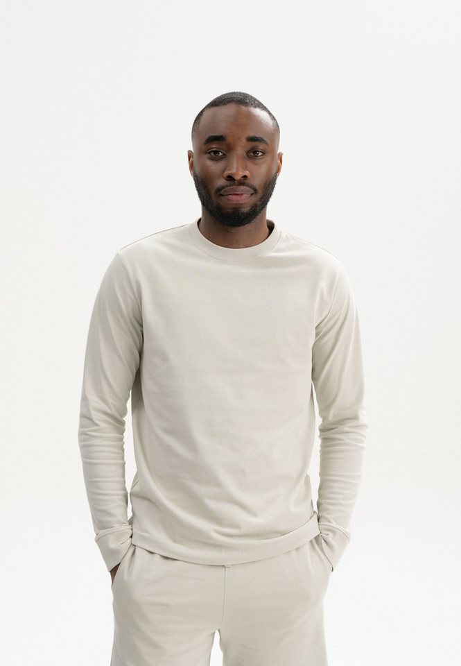 MELA Langarmshirt Langarmshirt TEJAS Rippbündchen von MELA