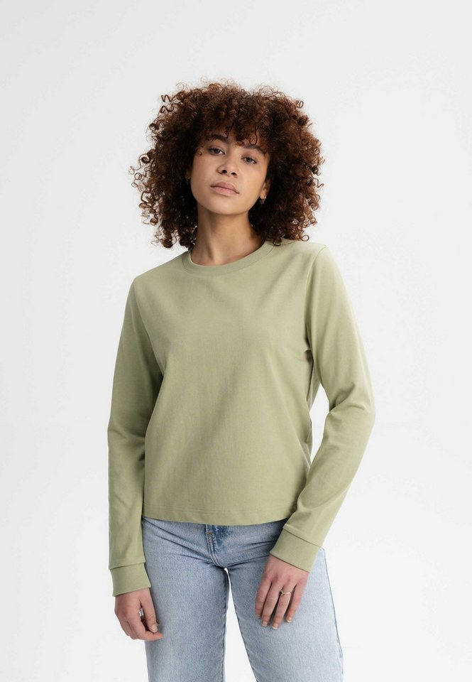 MELA Langarmshirt Damen Langarmshirt schwer AASTHA clean von MELA