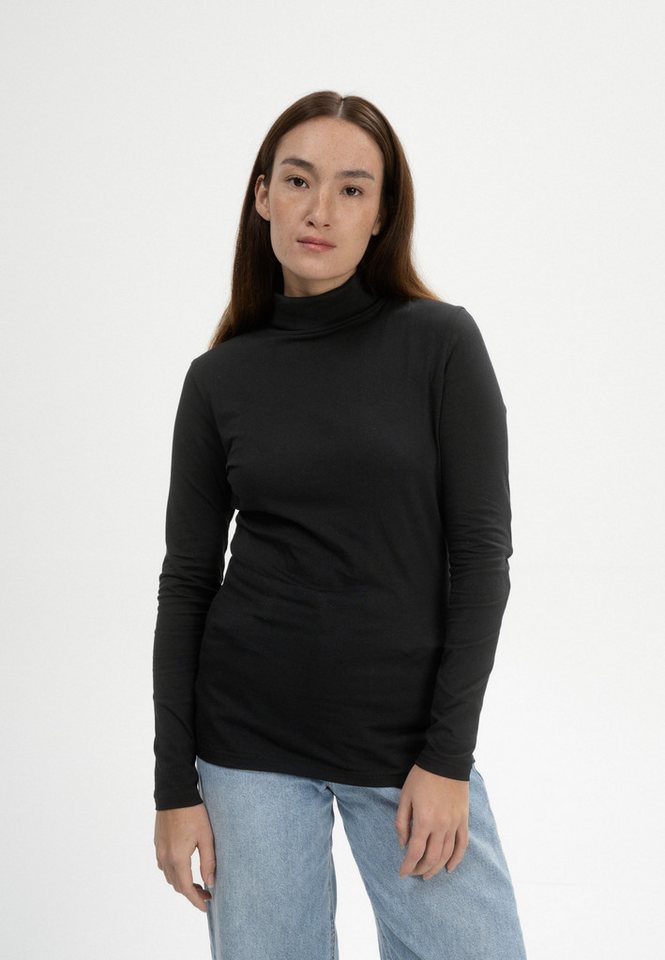 MELA Langarmshirt Damen Turtleneck Shirt ANCHAL von MELA