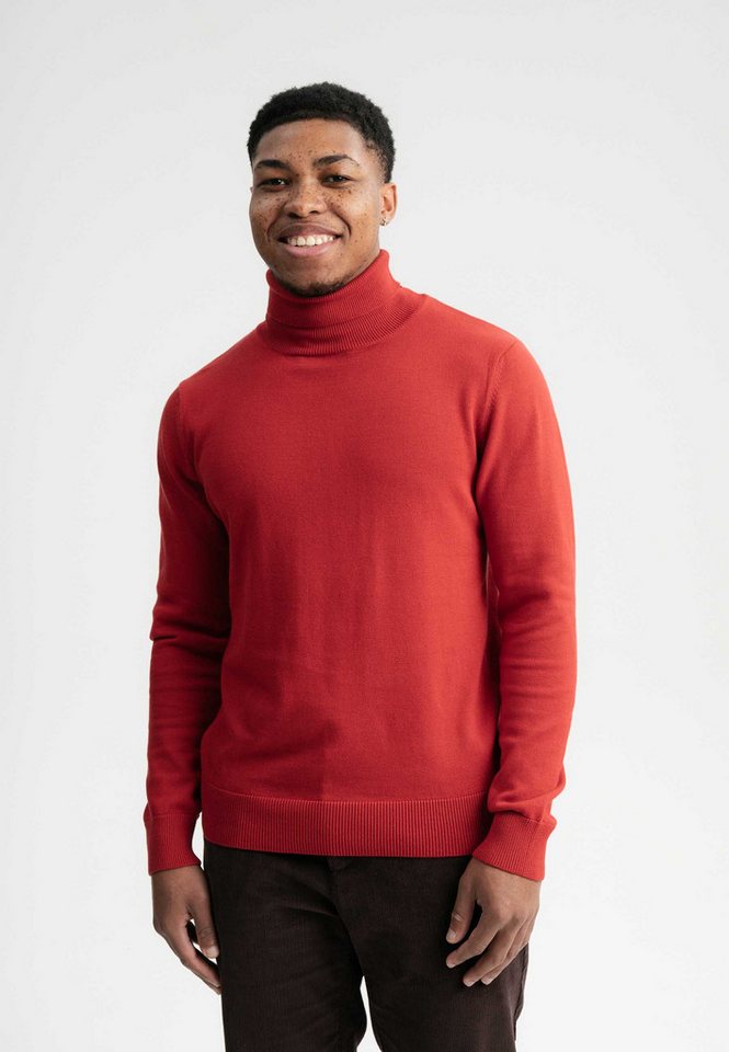 MELA Rollkragenpullover Herren Feinstrick Rollkragenpullover KANJA clean von MELA