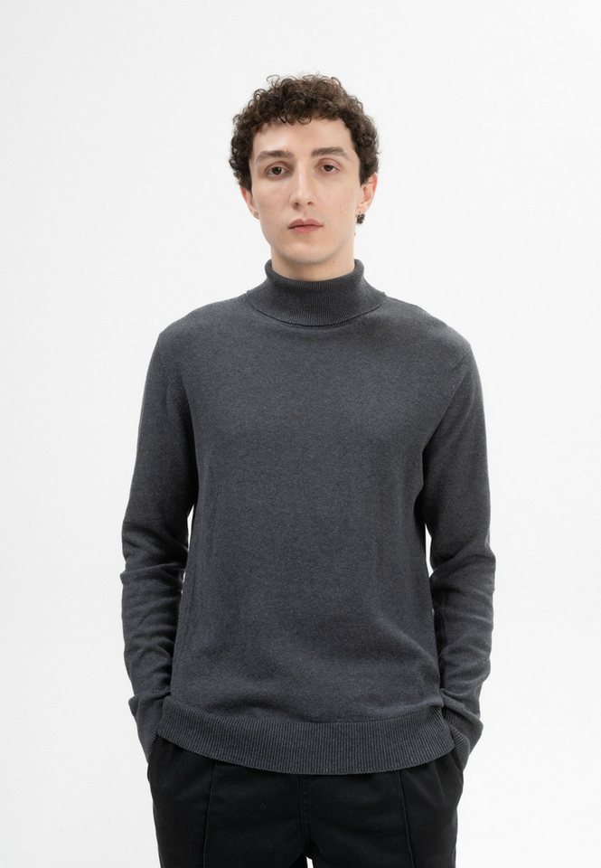 MELA Rollkragenpullover Herren Feinstrick Rollkragenpullover KANJA clean von MELA