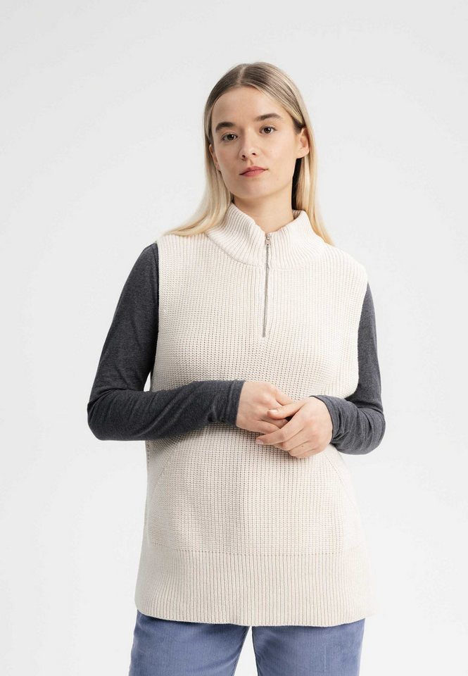 MELA Rollkragenpullover Rollkragen Strick Pullunder GAMINI clean von MELA