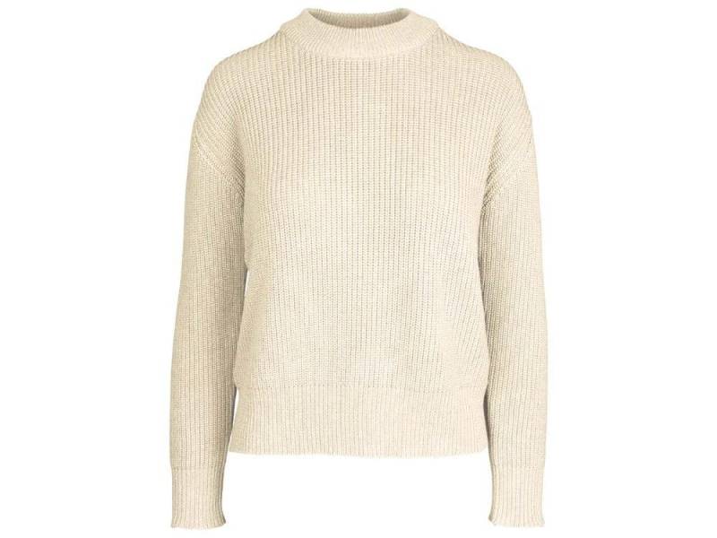 MELA Rundhalspullover MELA Bio-Damen-Rippstrick-Pullover 'MANIKA' mit Ru von MELA