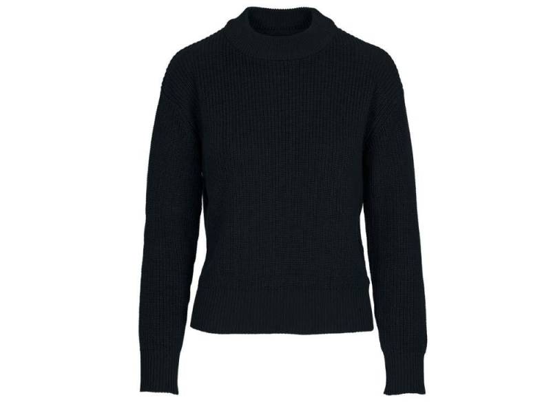 MELA Rundhalspullover MELA Bio-Damen-Rippstrick-Pullover 'MANIKA' mit Ru von MELA
