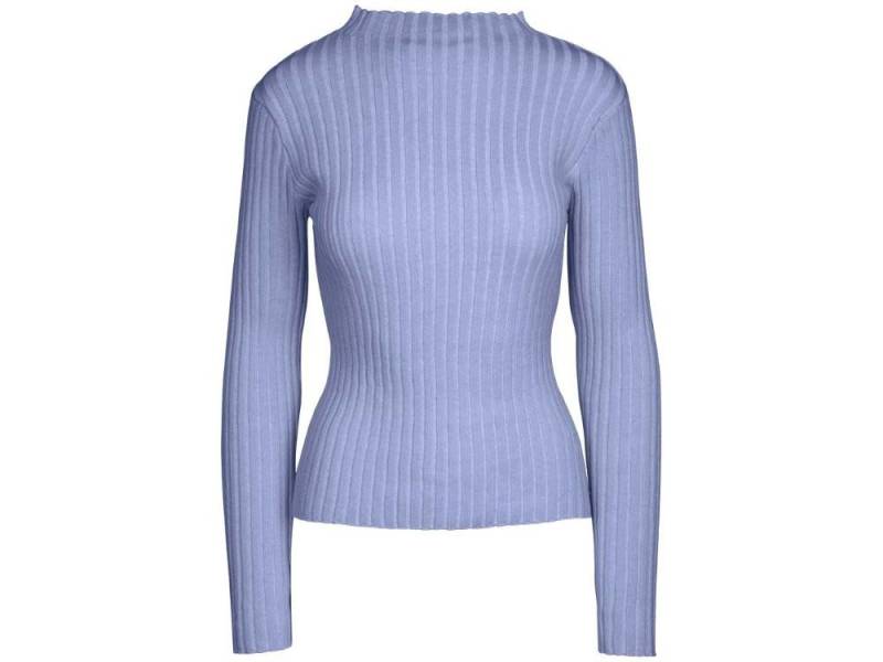 MELA Rundhalspullover MELA Bio-Damen-Strickpullover 'NAMARI' mit kurzem von MELA