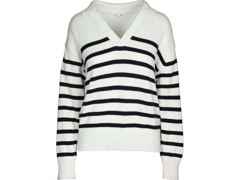 MELA Rundhalspullover MELA Bio-Damen-Strickpullover 'VEDA' mit V-Ausschn von MELA