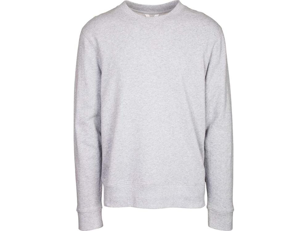 MELA Rundhalspullover MELA Bio-Herren-Sweatshirt 'ADIL' mit Rundhalsauss von MELA
