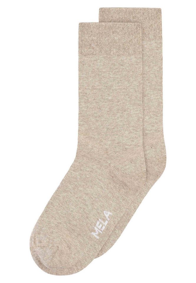 MELA Socken Socken 2er Pack Basic Ohne Polyester & Polyamid. Das Elasthan ist komplett abbaubar. MELA Socken Socken 2er Pack Basic Ohne Polyester & Polyamid. Das Elasthan ist komplett abbaubar. von MELA
