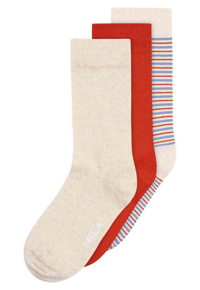 MELA Socken Unisex Socken 3 Paare Basic Ohne Polyester & Polyamid. Das Elasthan ist komplett abbaubar. MELA Socken Unisex Socken 3 Paare Basic Ohne Polyester & Polyamid. Das Elasthan ist komplett abbaubar. von MELA