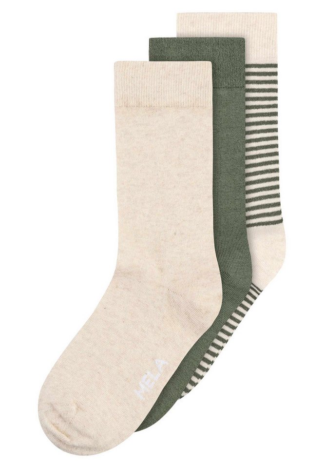MELA Socken Unisex Socken 3 Paare Basic Ohne Polyester & Polyamid. Das Elasthan ist komplett abbaubar. MELA Socken Unisex Socken 3 Paare Basic Ohne Polyester & Polyamid. Das Elasthan ist komplett abbaubar. von MELA