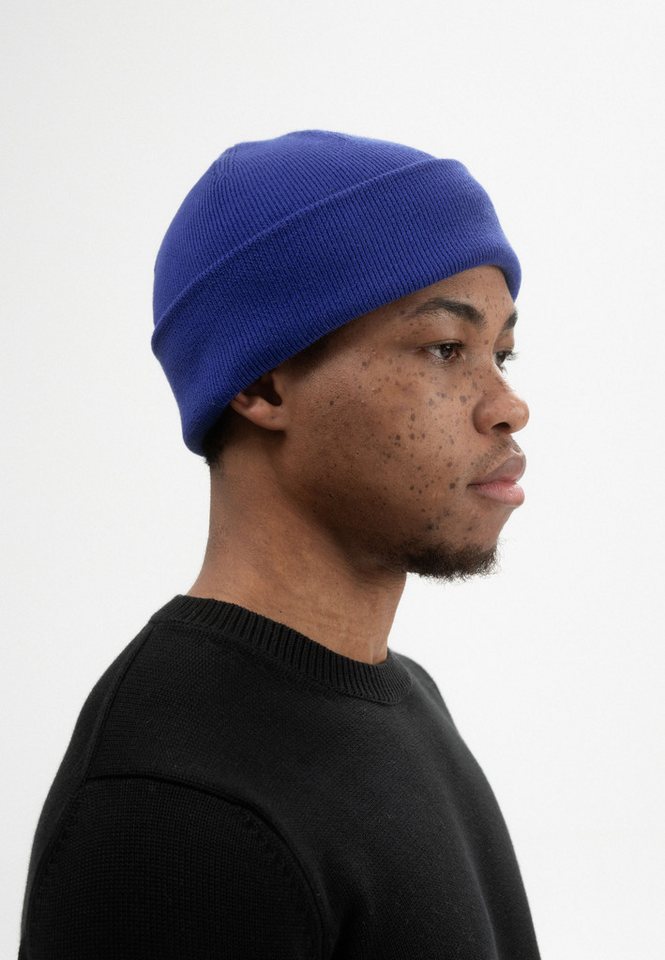 MELA Strickmütze Unisex Feinstrick Mütze HIMMAT Variabler Umschlag von MELA