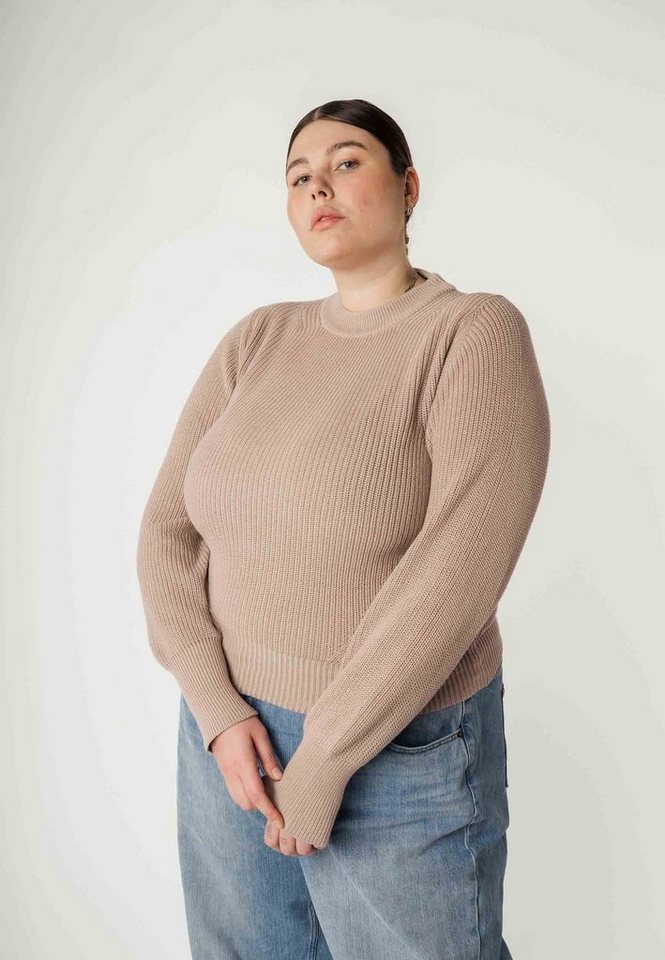 MELA Strickpullover Strickpullover RIYA Rippbündchen MELA Strickpullover Strickpullover RIYA Rippbündchen von MELA