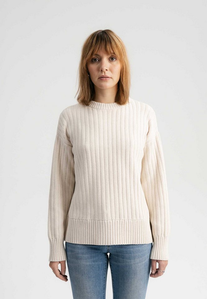 MELA Strickpullover Strukturierter Strickpullover ISHANI clean von MELA